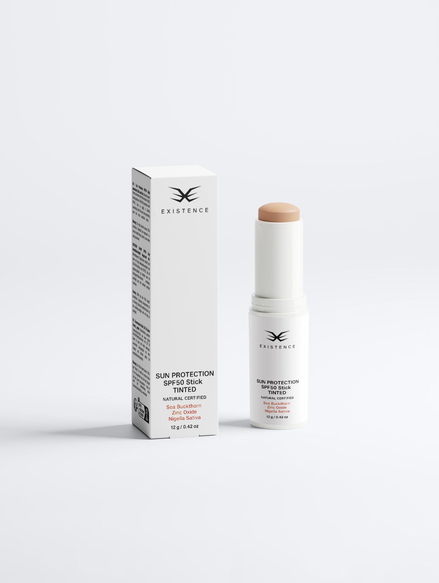 EXISTENCE Sun Protection SPF50 Stick, TINTED - 12 g