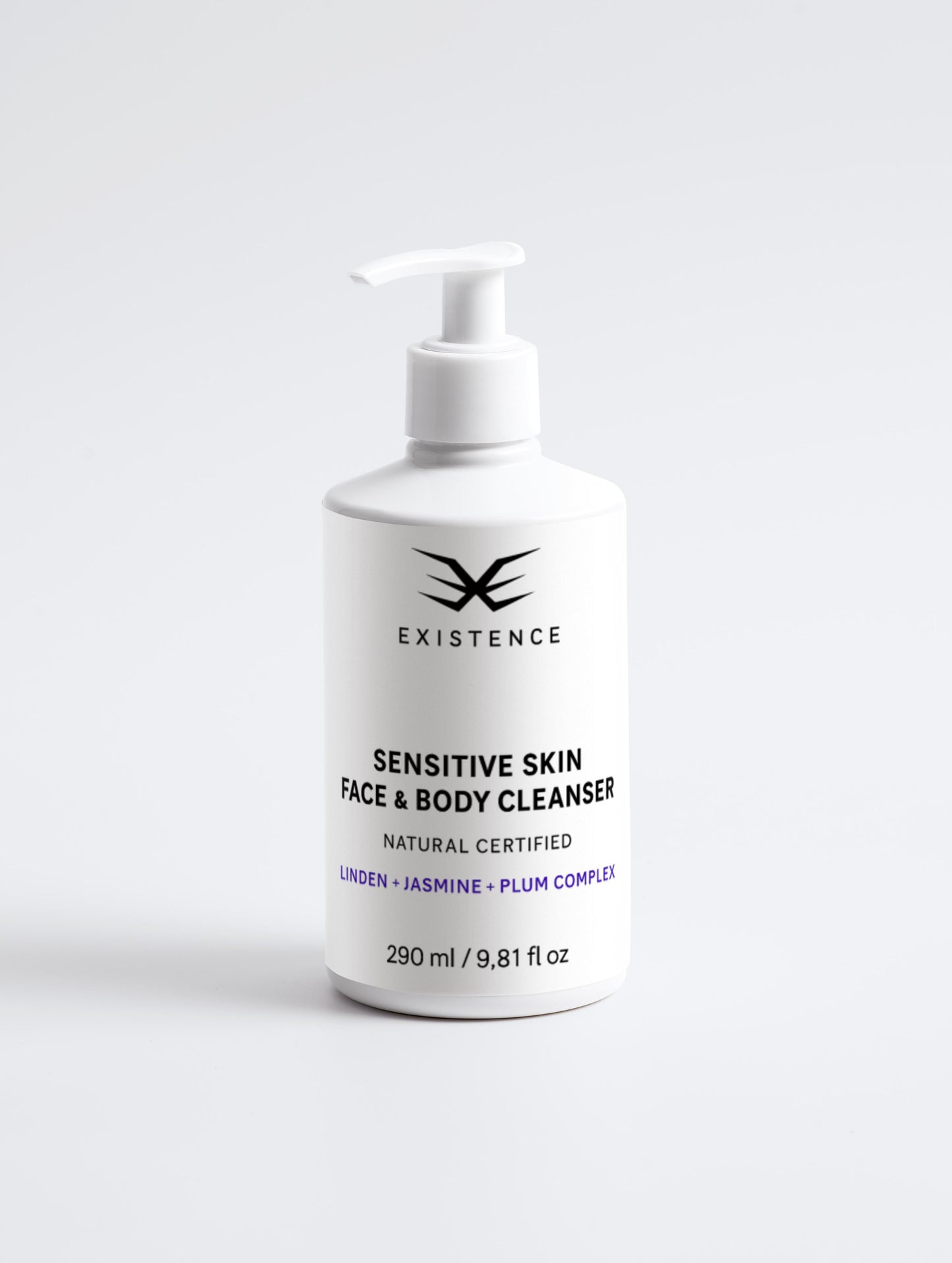 EXISTENCE Sensitive Skin Face & Body Cleanser - 290 ml