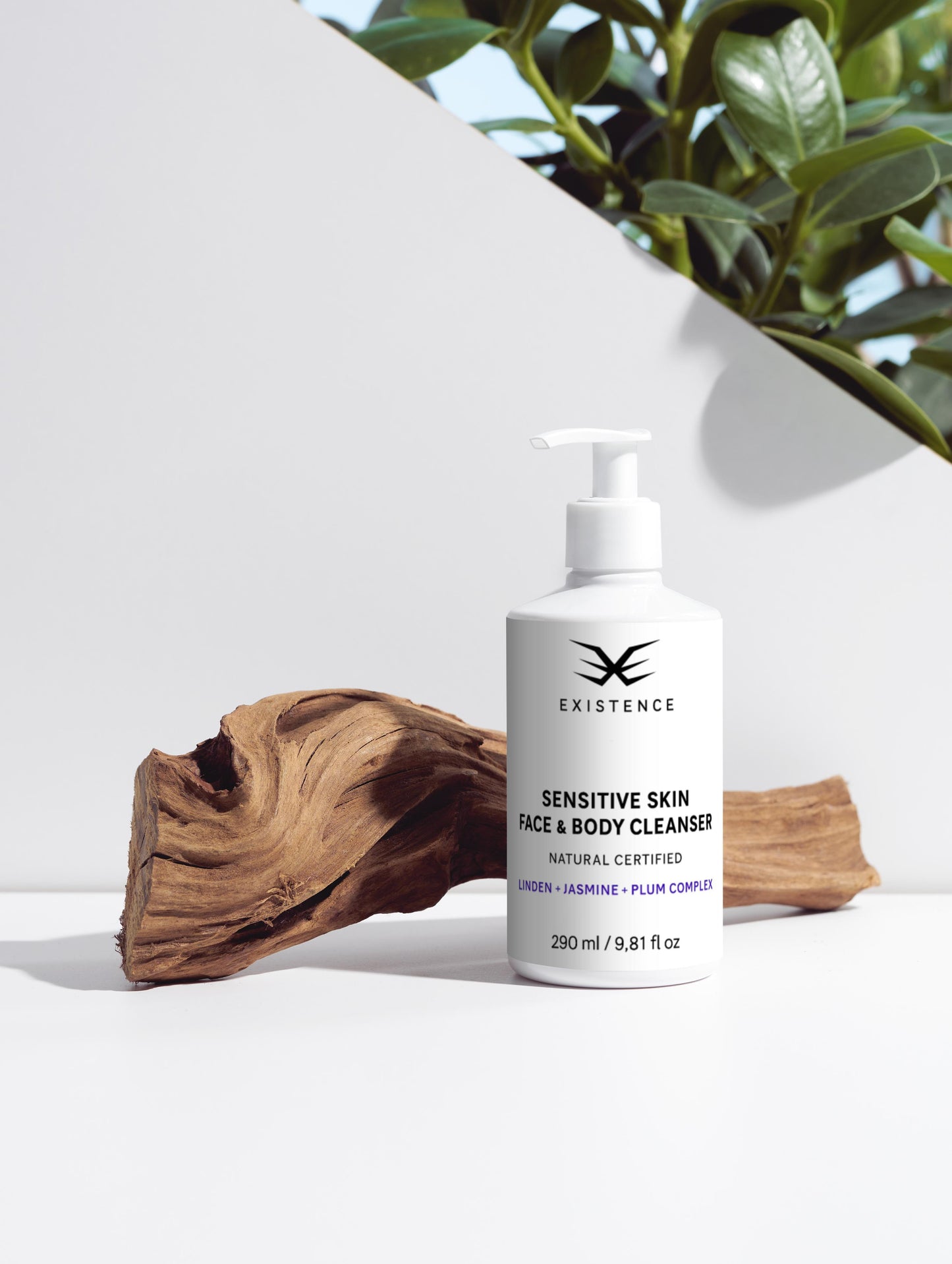 EXISTENCE Sensitive Skin Face & Body Cleanser - 290 ml
