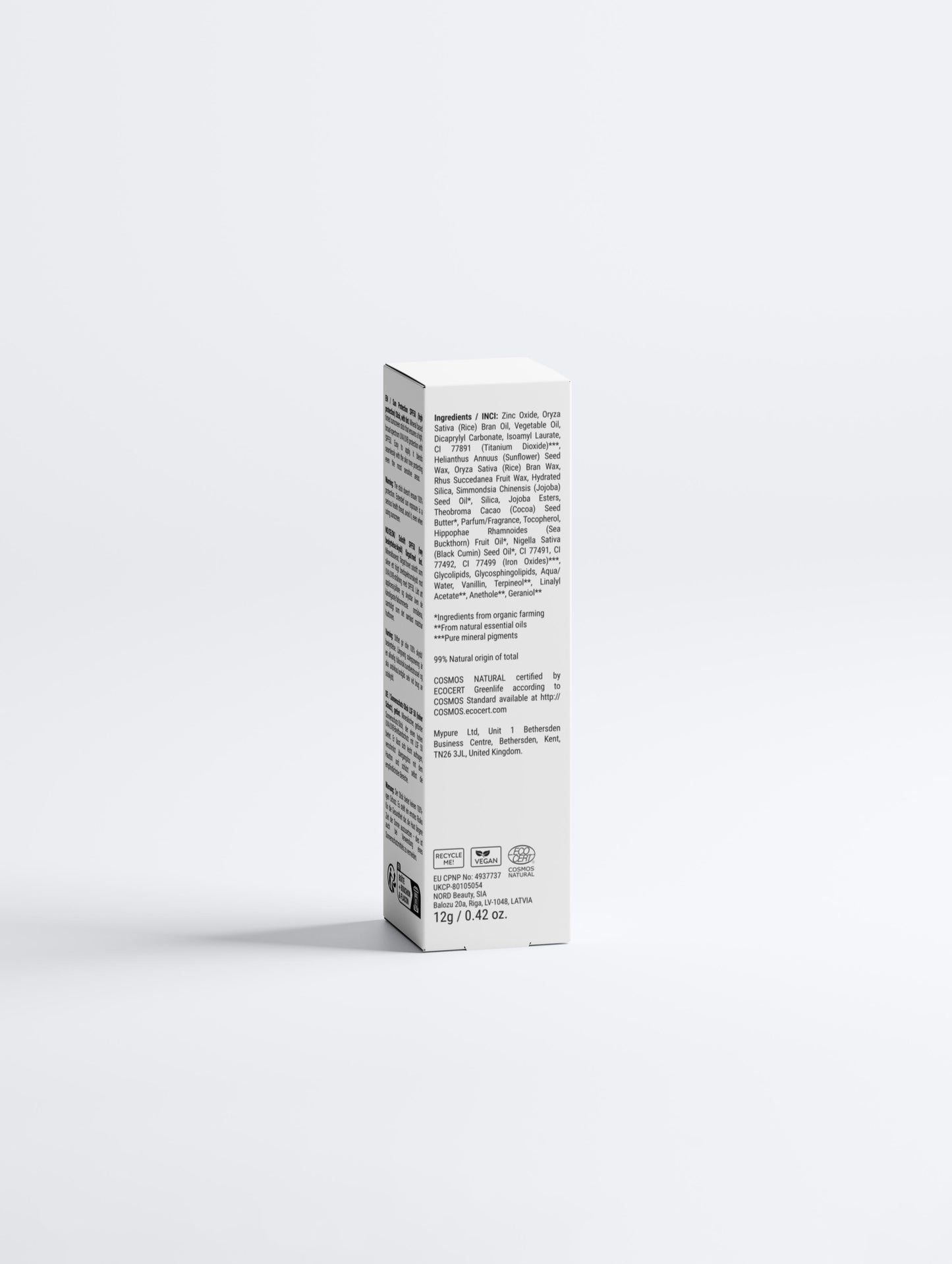 EXISTENCE Sun Protection SPF50 Stick, TINTED - 12 g