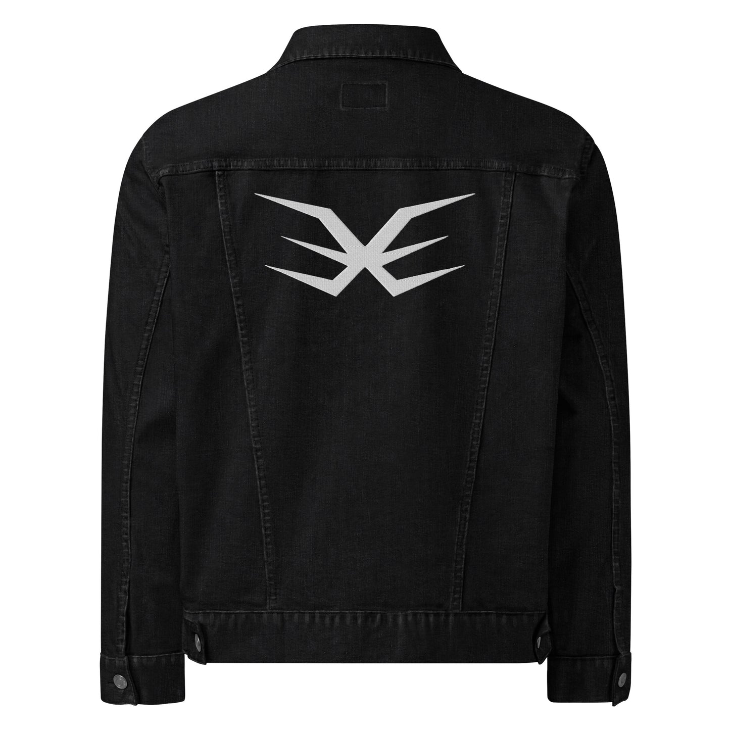 EXE Unisex Denim Jacket - Black / Classic Denim