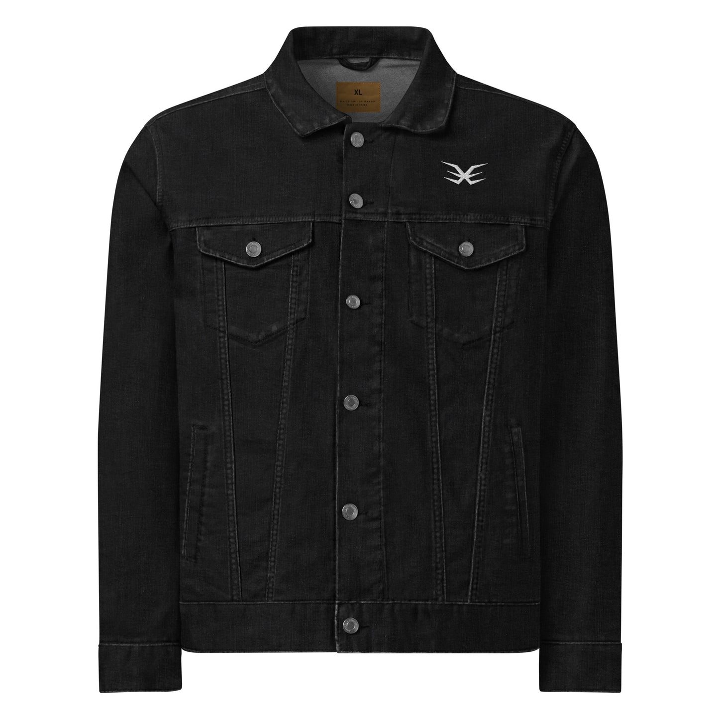 EXE Unisex Denim Jacket - Black / Classic Denim