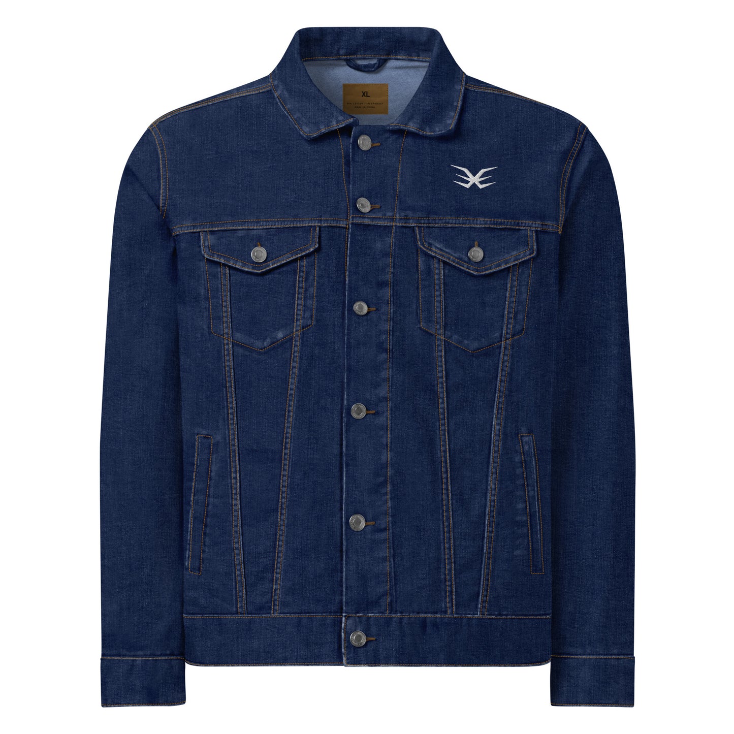 EXE Unisex Denim Jacket - Black / Classic Denim