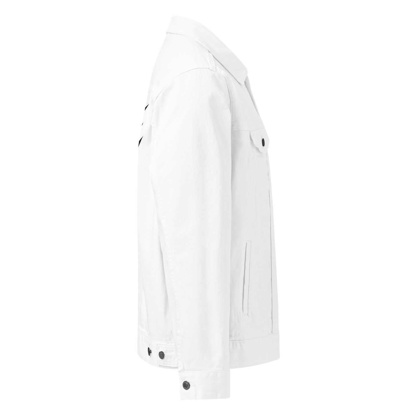 EXE Unisex Denim Jacket - White