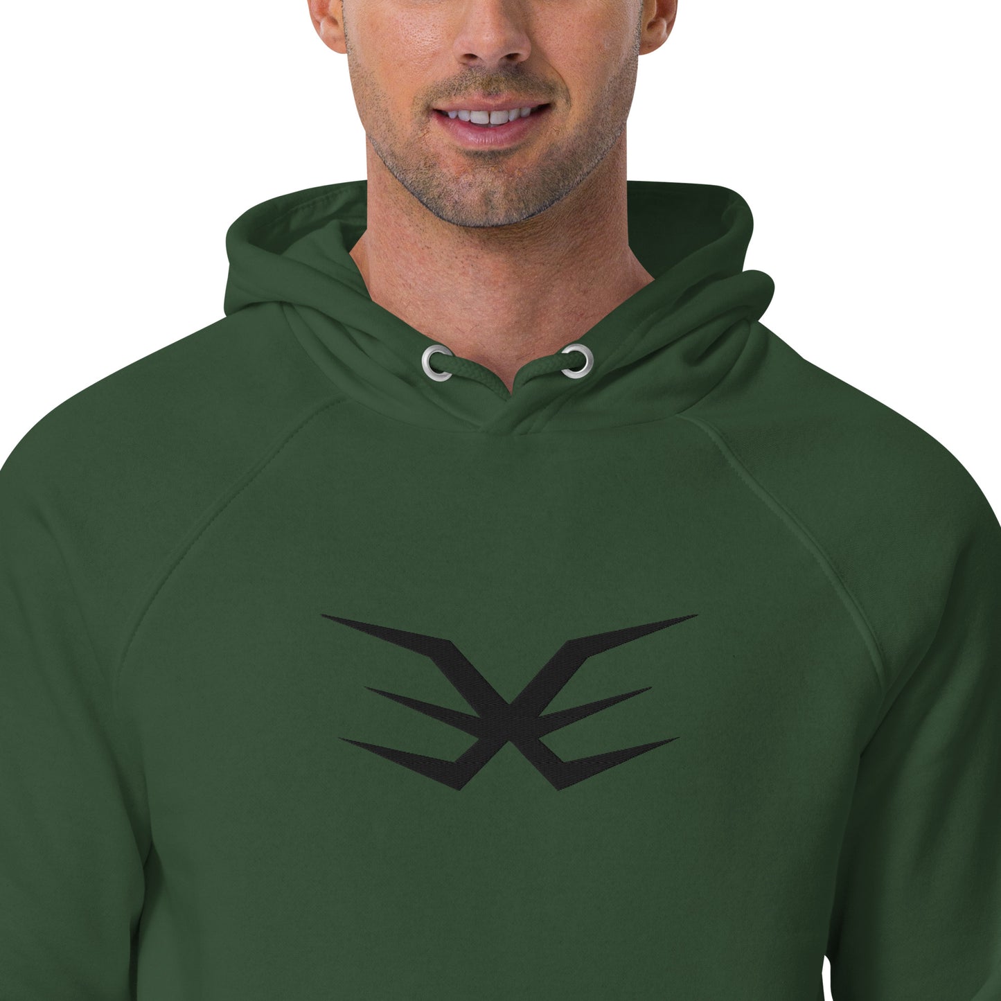 EXE Unisex Eco Raglan Hoodie - Multiple Colors