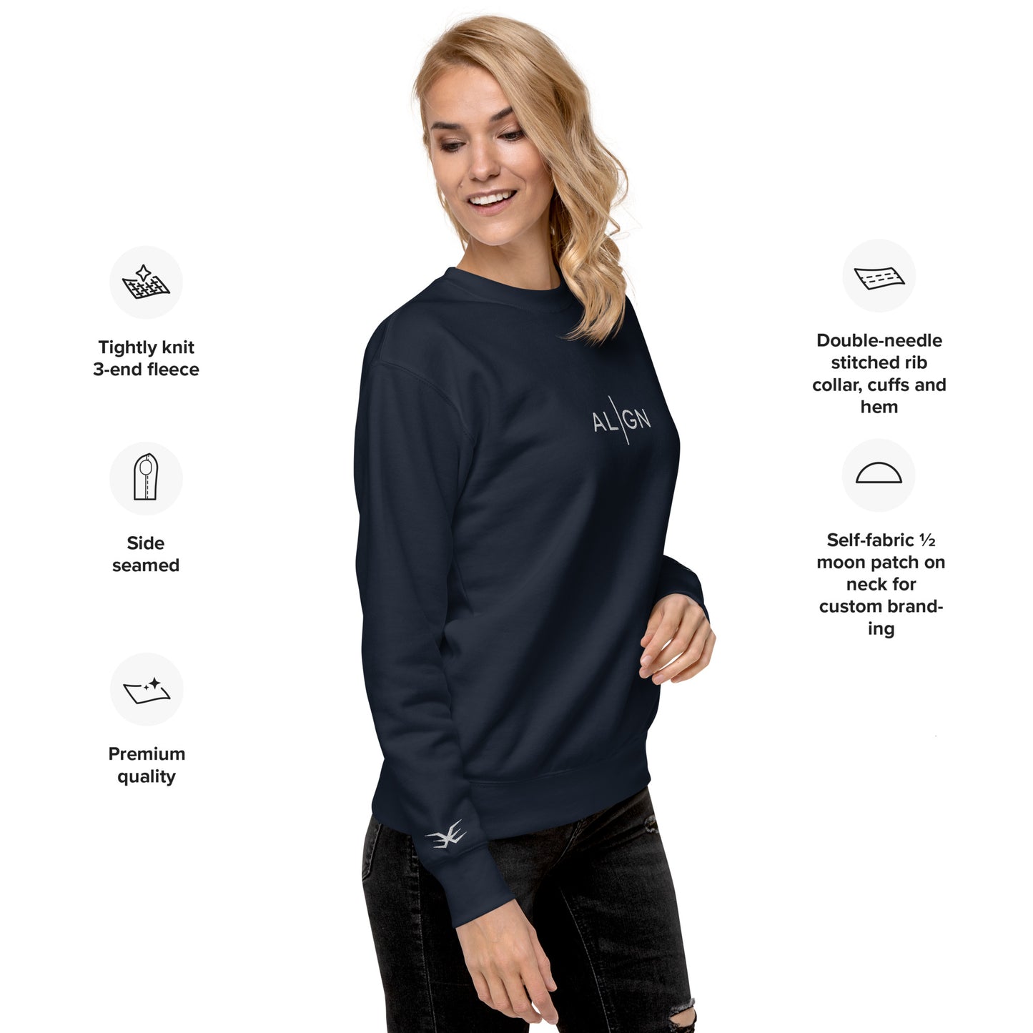 ALIGN Unisex Premium Sweatshirt - Multiple Colors
