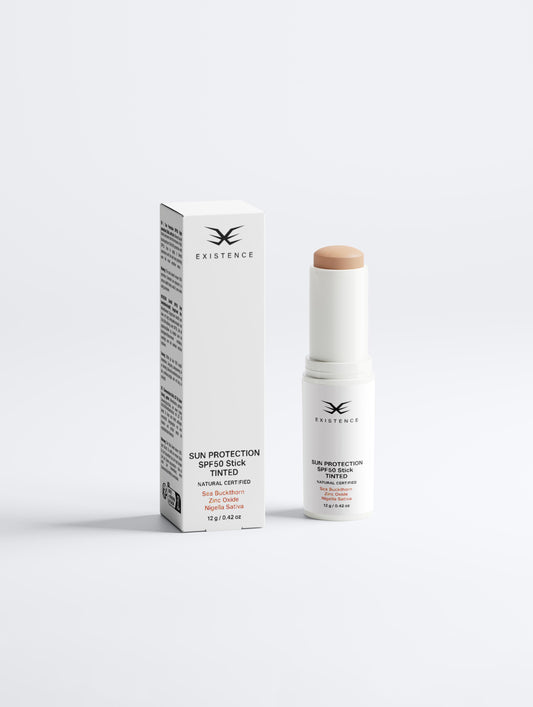 EXISTENCE Sun Protection SPF50 Stick, TINTED  - 12 g