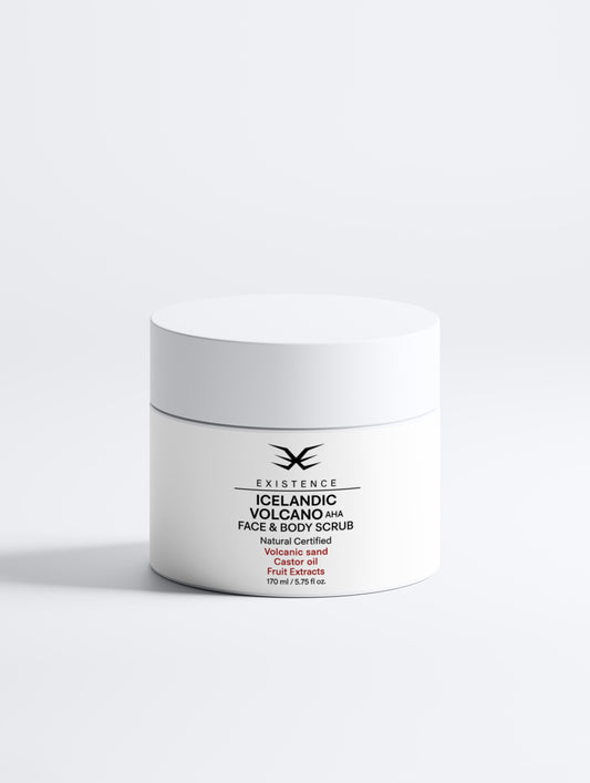 EXISTENCE Icelandic Volcano AHA Face & Body Scrub