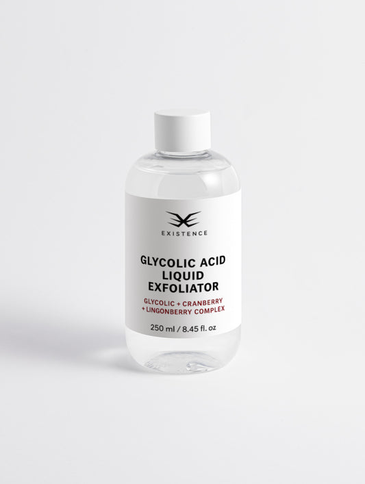 EXISTENCE Glycolic Acid Liquid Exfoliator – Radiance-Boosting Toner - 250 ml