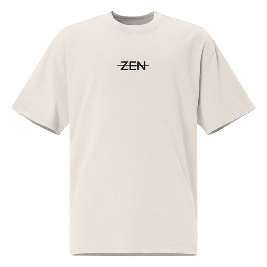 ZEN Oversized Faded T-Shirt Unisex - Multiple Colors