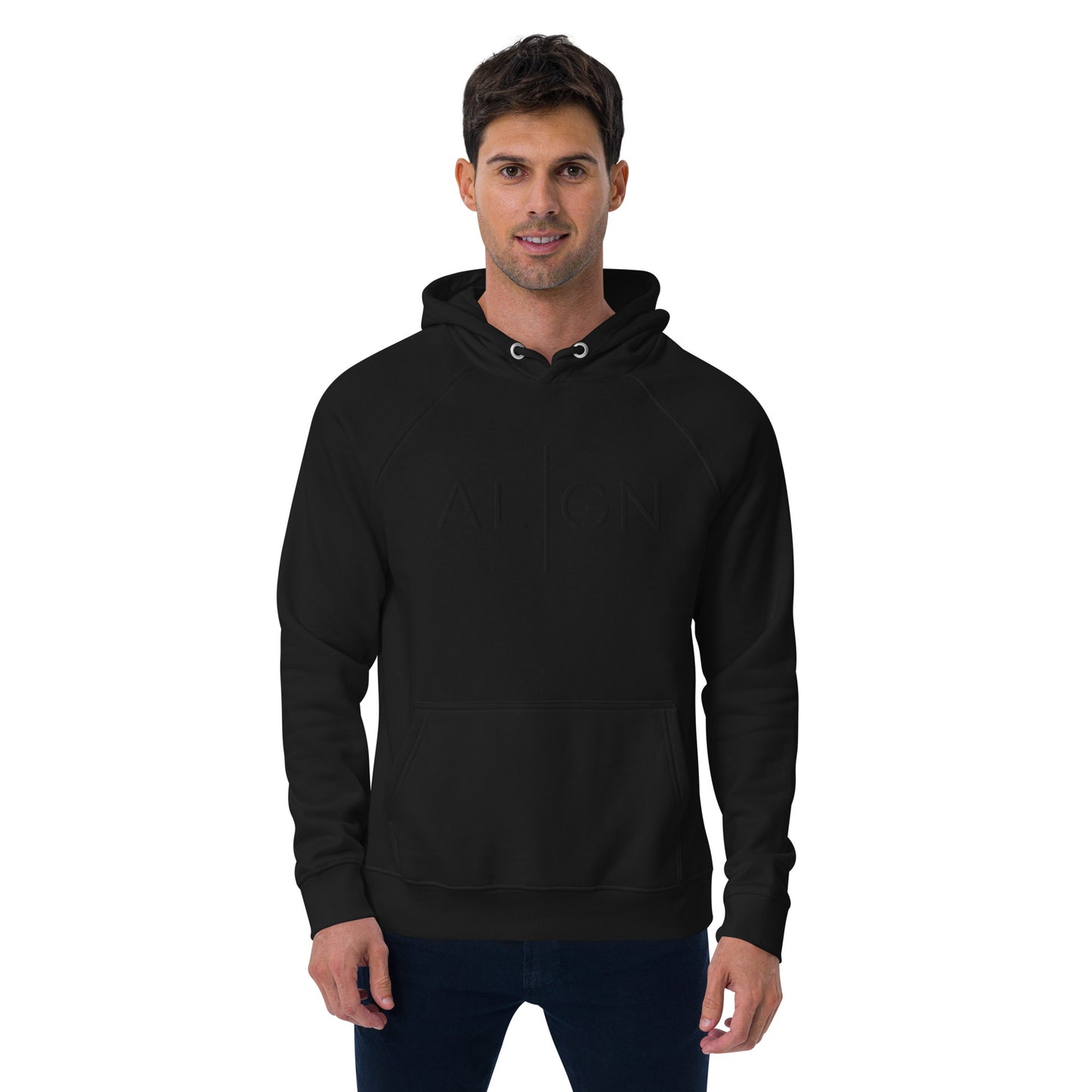 ALIGN Unisex Eco Raglan Hoodie - Multiple Colors