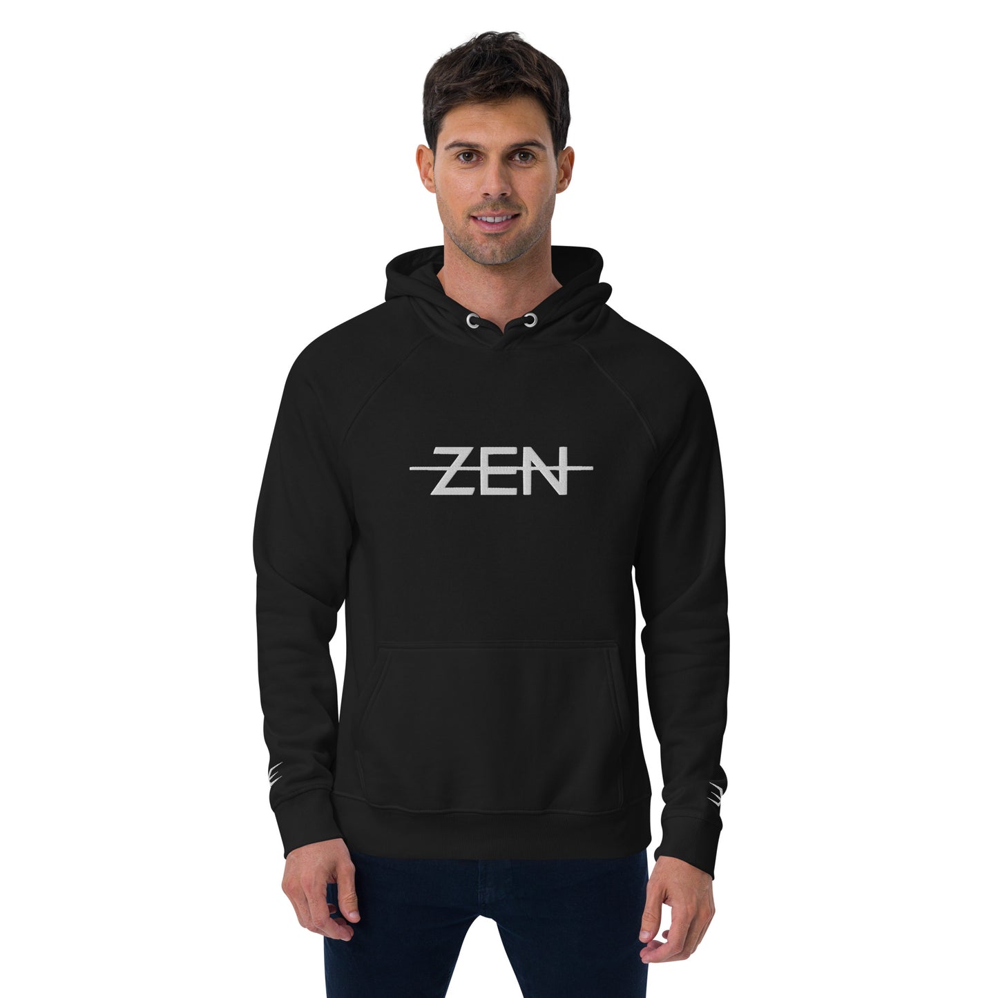 ZEN Unisex Eco Raglan Hoodie - Multiple Colors