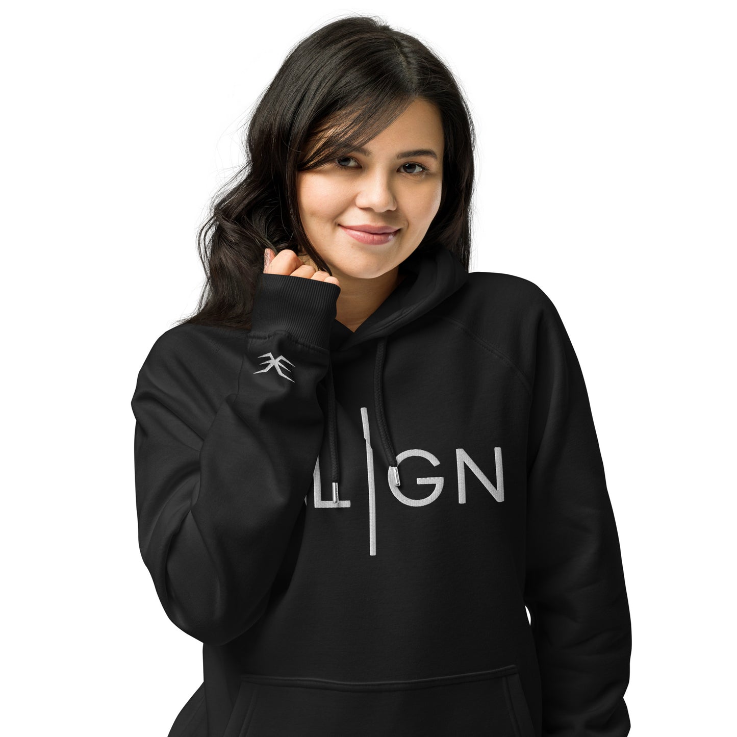 ALIGN Unisex Eco Raglan Hoodie - Multiple Colors