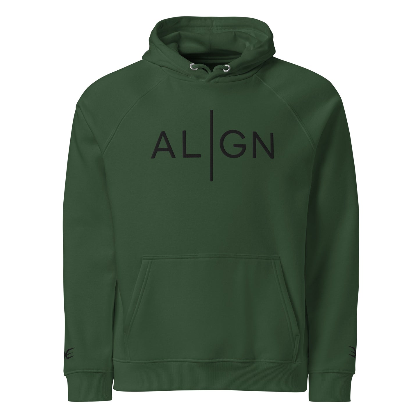 ALIGN Unisex Eco Raglan Hoodie - Multiple Colors
