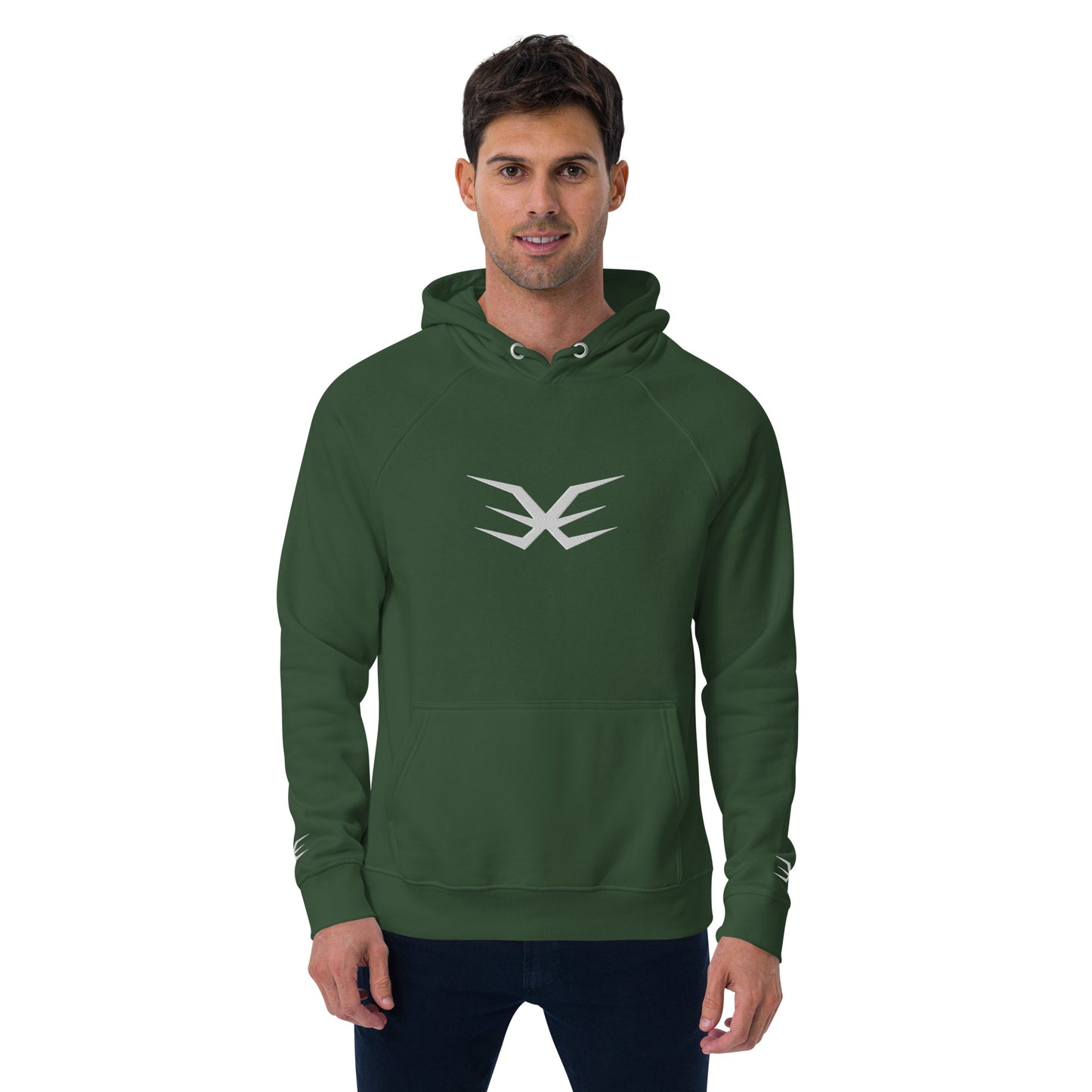 EXE Unisex Eco Raglan Hoodie - Multiple Colors
