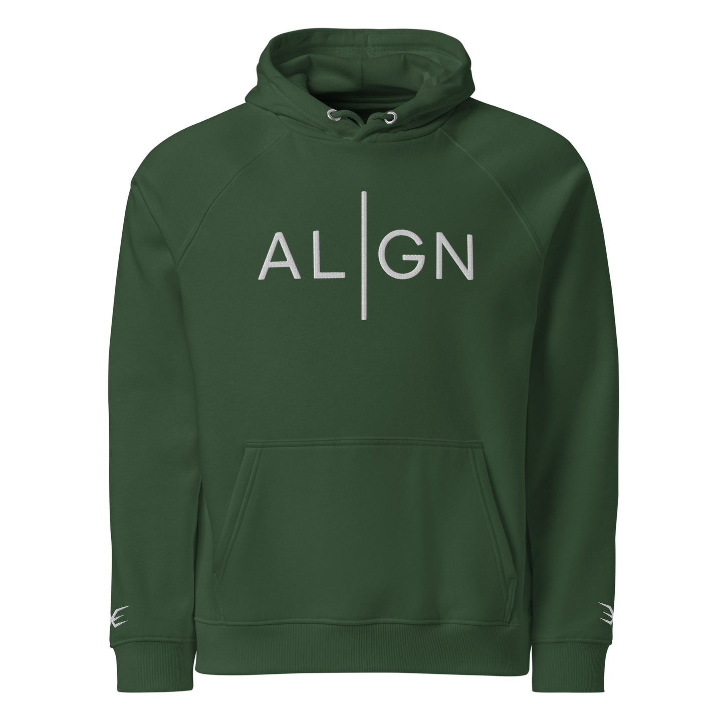 ALIGN Unisex Eco Raglan Hoodie - Multiple Colors