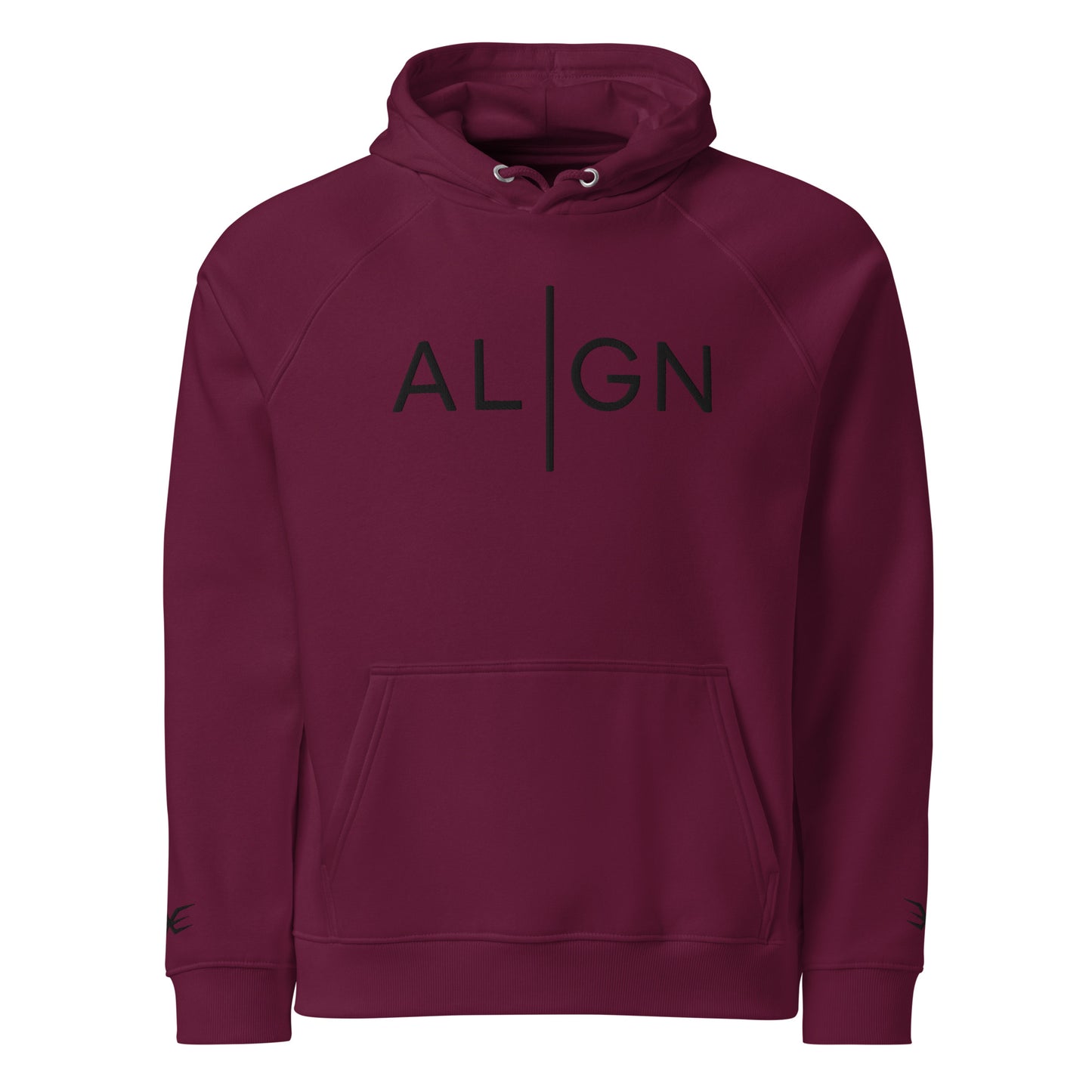 ALIGN Unisex Eco Raglan Hoodie - Multiple Colors