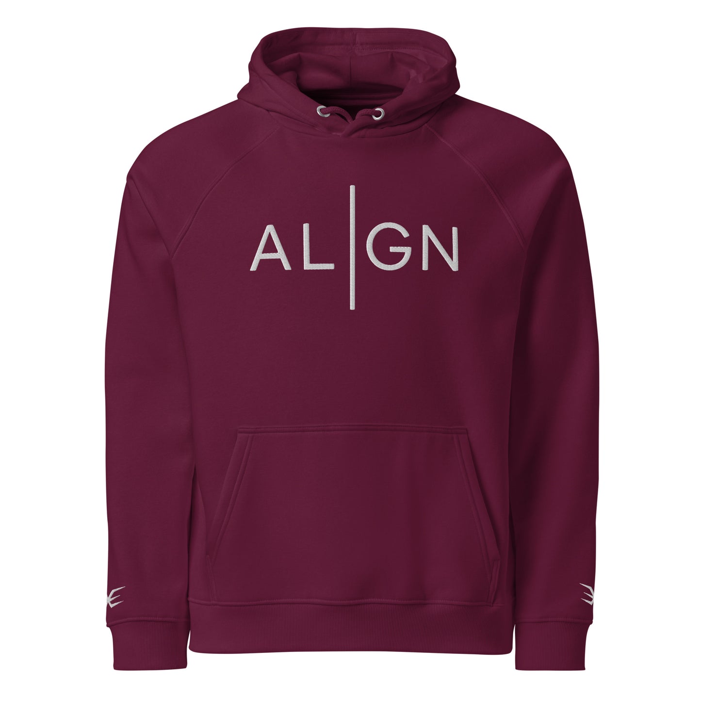 ALIGN Unisex Eco Raglan Hoodie - Multiple Colors