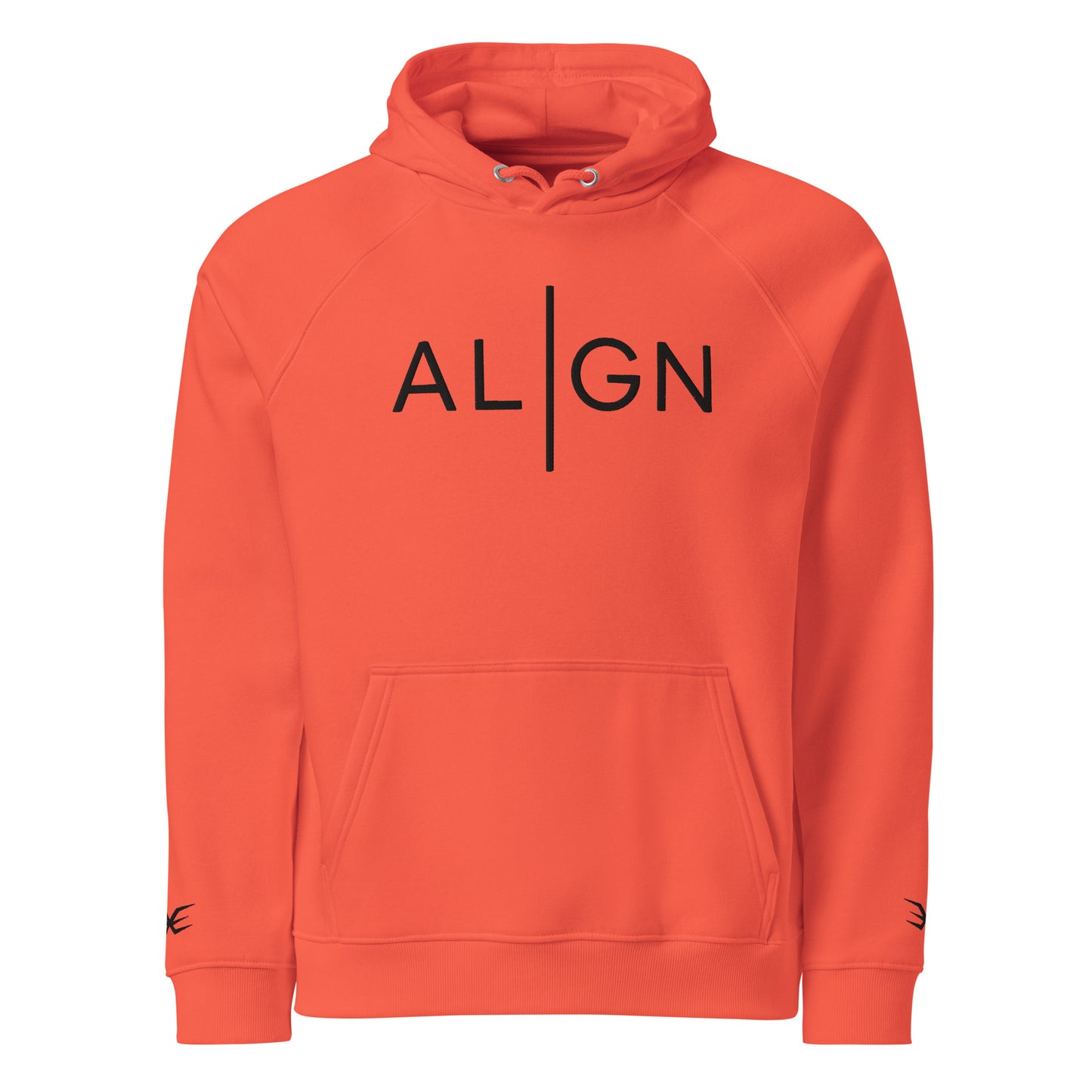 ALIGN Unisex Eco Raglan Hoodie - Multiple Colors