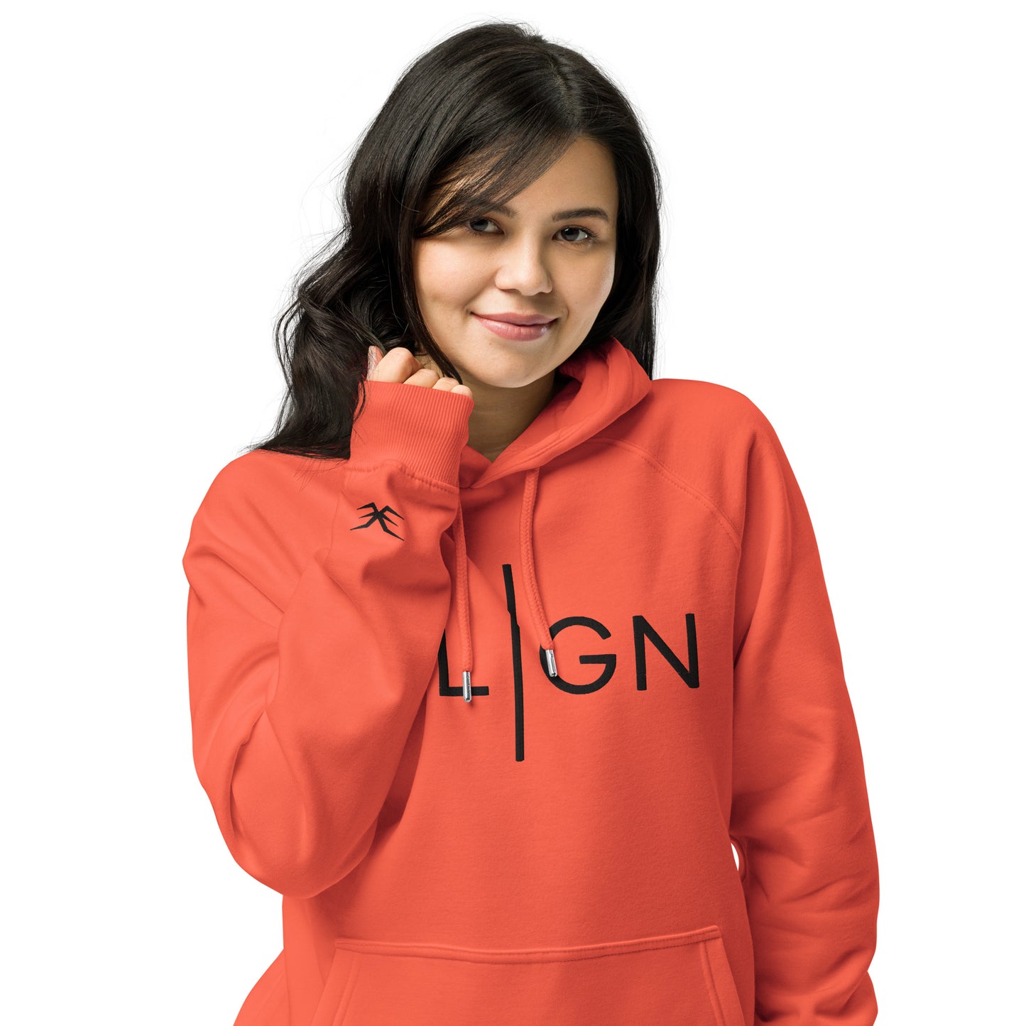 ALIGN Unisex Eco Raglan Hoodie - Multiple Colors
