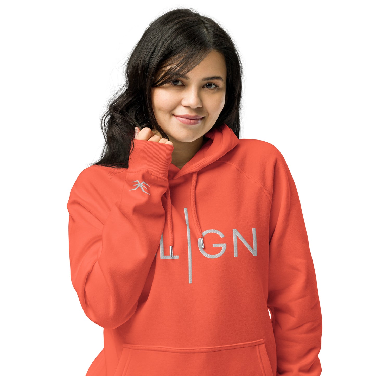 ALIGN Unisex Eco Raglan Hoodie - Multiple Colors