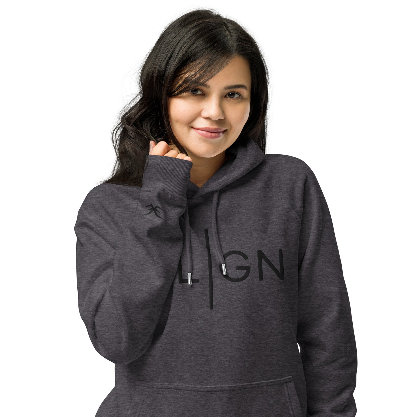 ALIGN Unisex Eco Raglan Hoodie - Multiple Colors