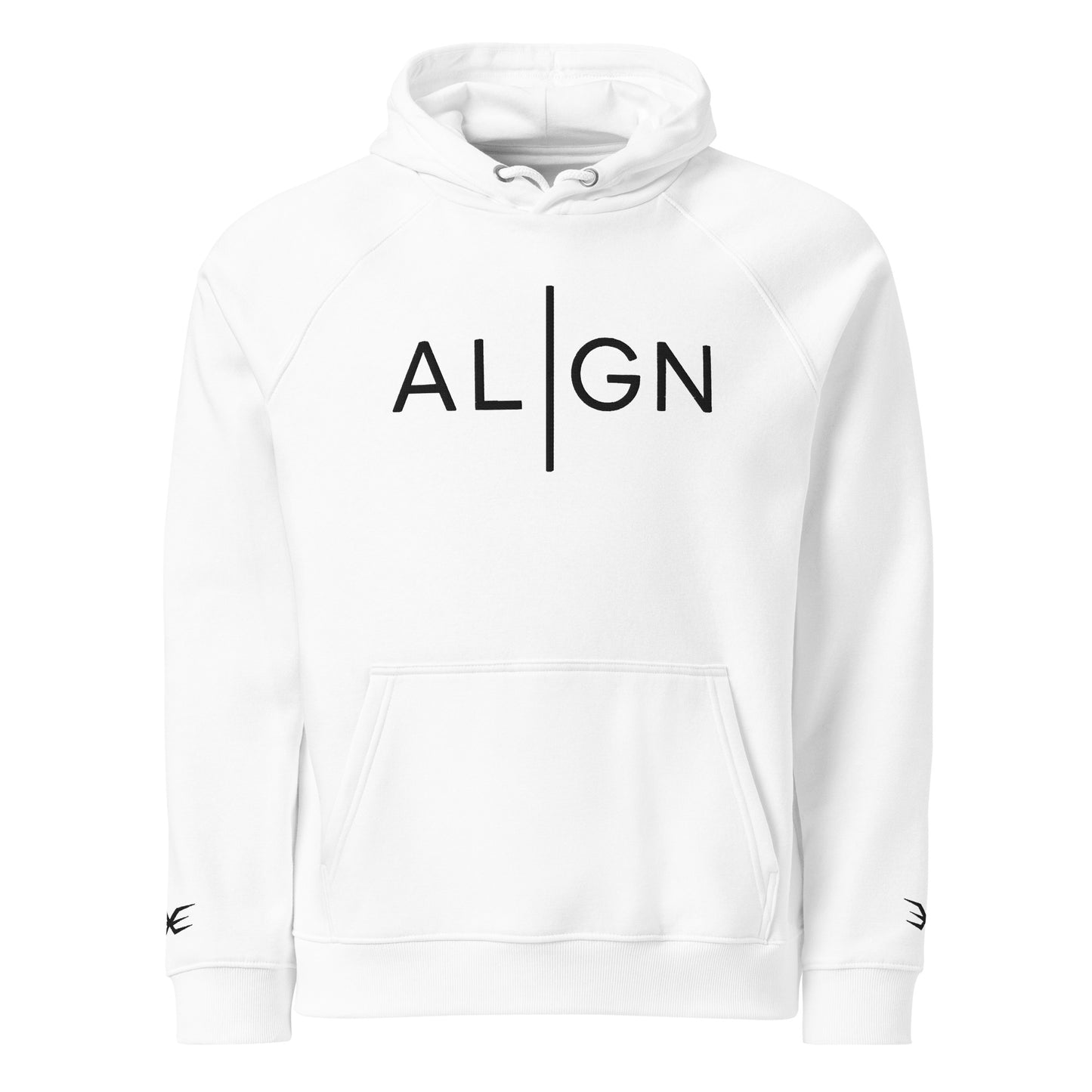 ALIGN Unisex Eco Raglan Hoodie - Multiple Colors
