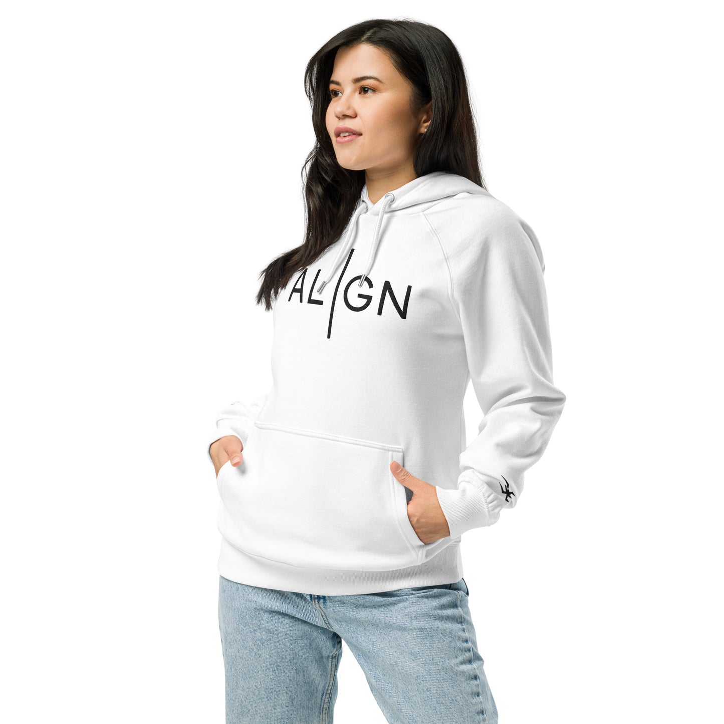 ALIGN Unisex Eco Raglan Hoodie - Multiple Colors