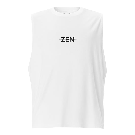 ZEN Unisex Gym Shirt - White
