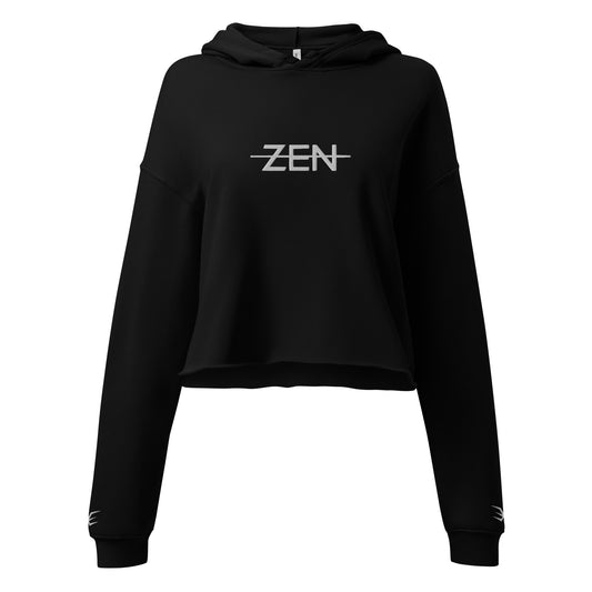 ZEN Women's Crop Hoodie - Multiple Colors