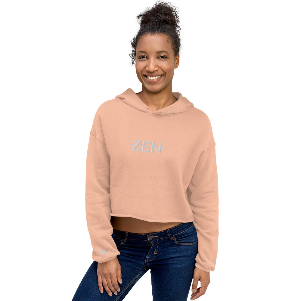 ZEN Women's Crop Hoodie - Multiple Colors