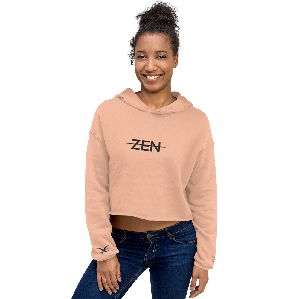 ZEN Women's Crop Hoodie - Multiple Colors
