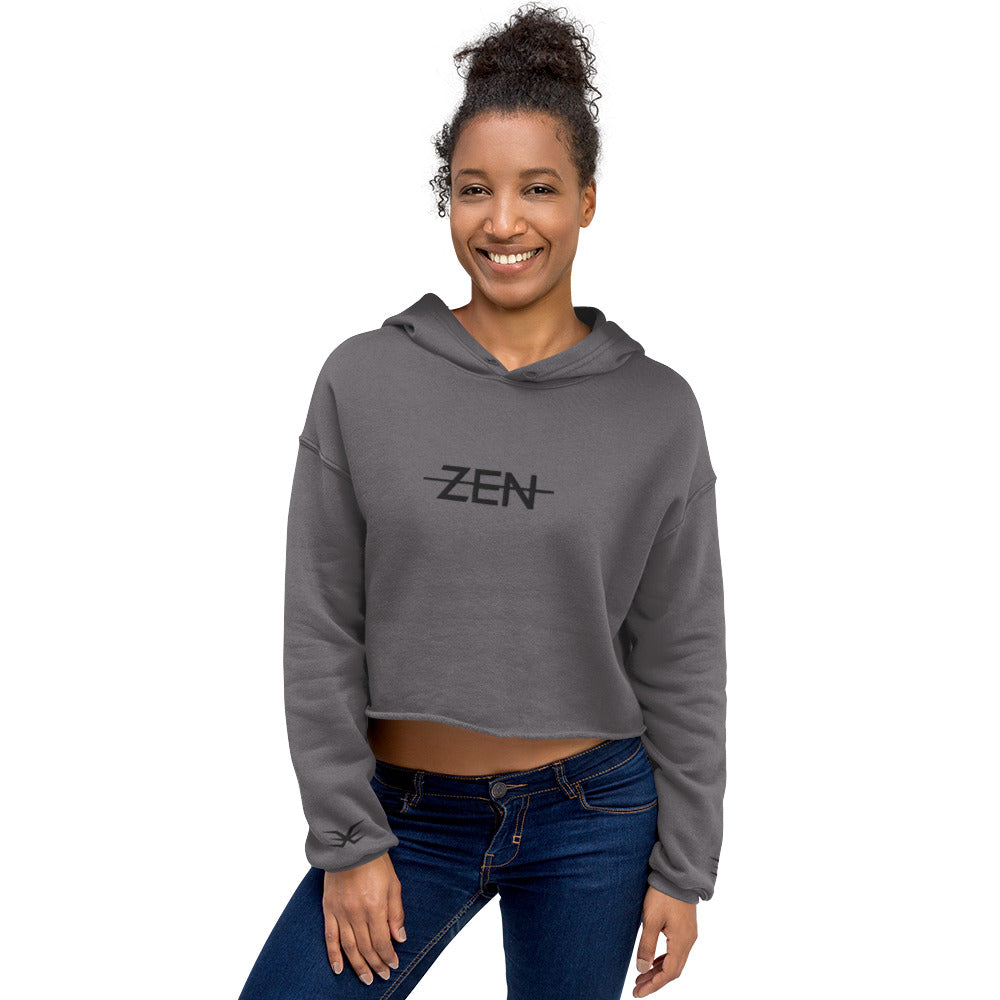 ZEN Women's Crop Hoodie - Multiple Colors