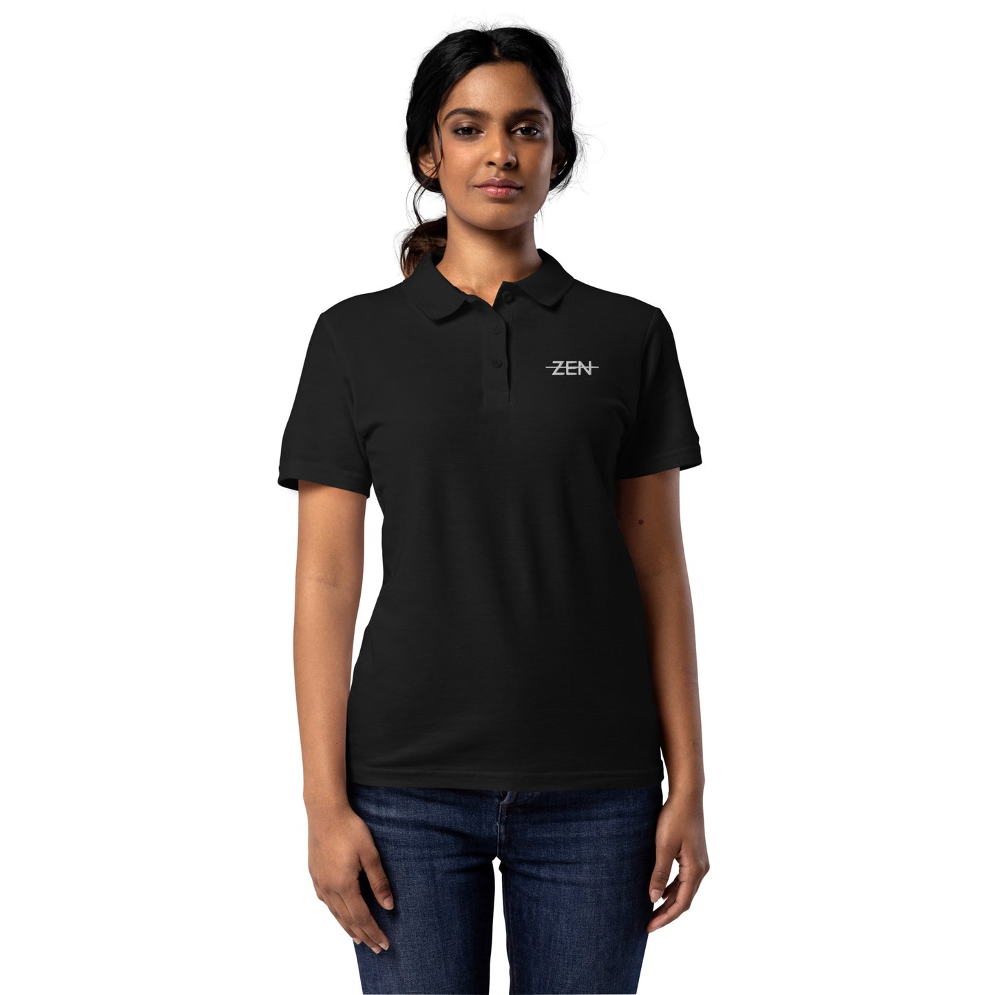 ZEN Women’s Pique Polo Shirt - Multiple Colors