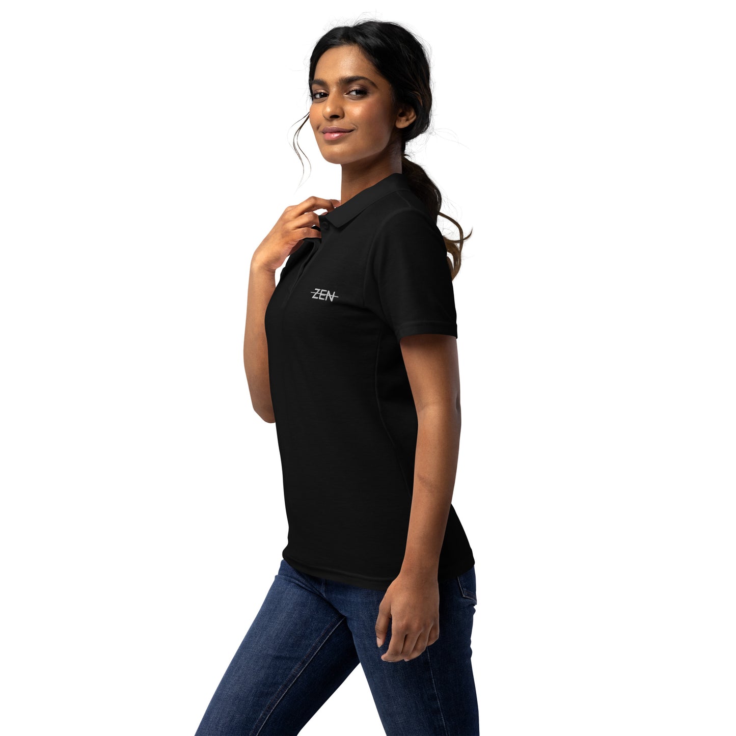 ZEN Women’s Pique Polo Shirt - Multiple Colors