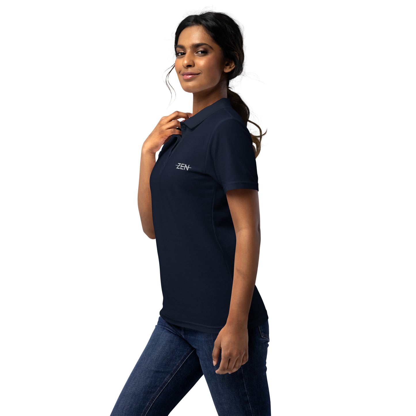 ZEN Women’s Pique Polo Shirt - Multiple Colors