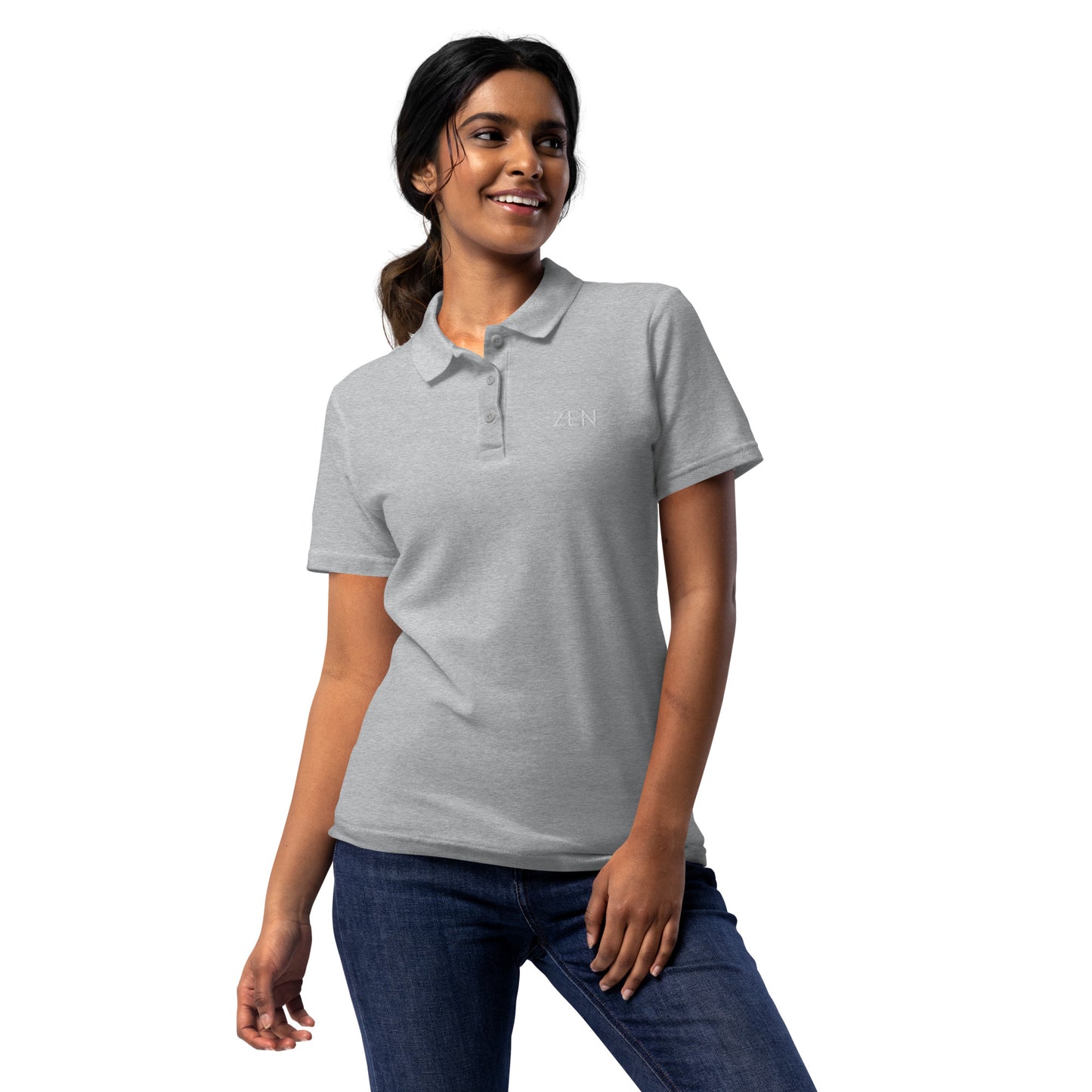 ZEN Women’s Pique Polo Shirt - Multiple Colors