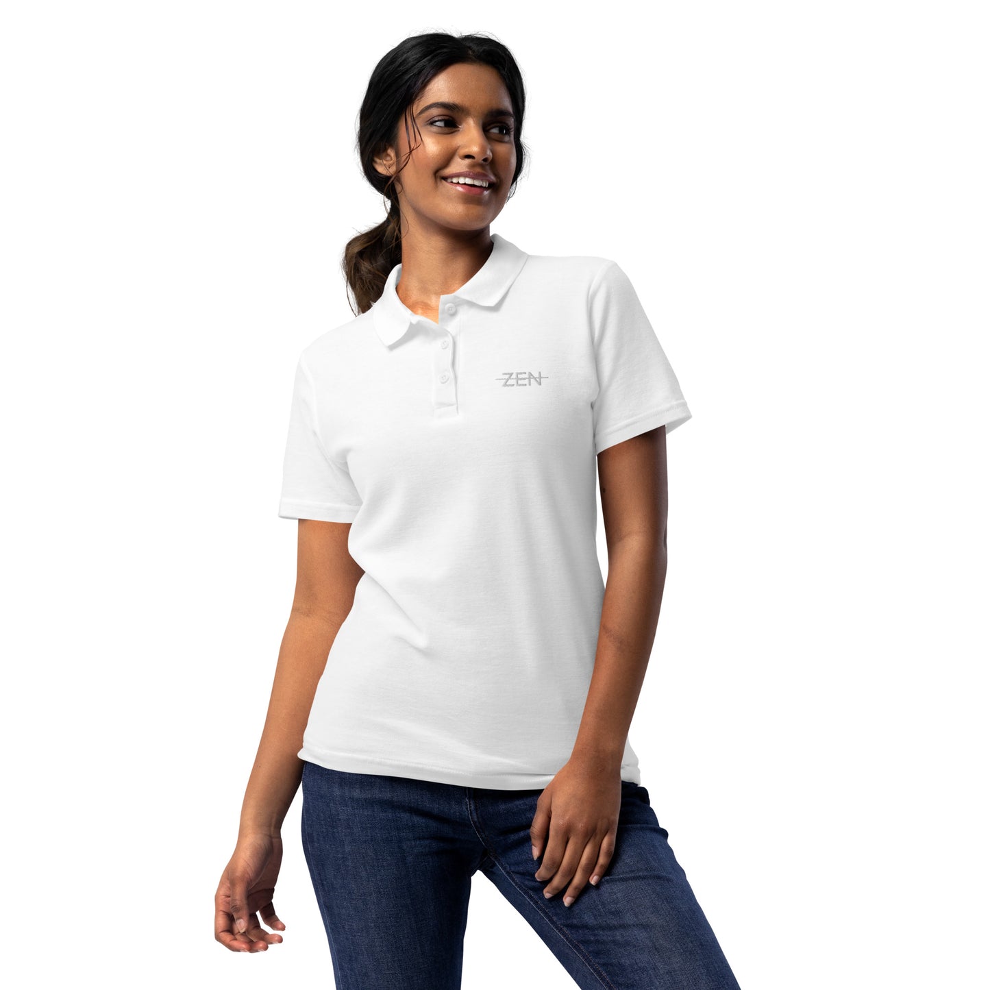 ZEN Women’s Pique Polo Shirt - Multiple Colors