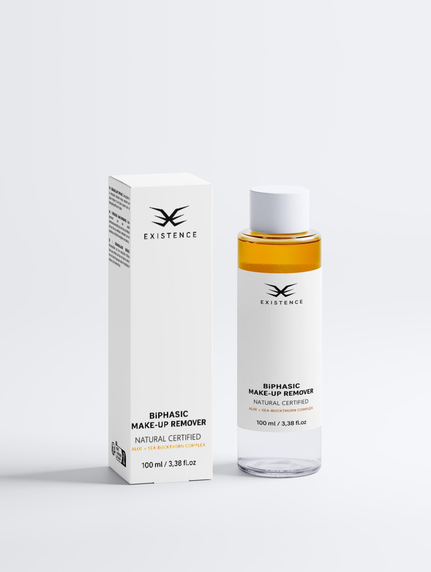 EXISTENCE Bi-Phase Make-Up Remover – Gentle & Nourishing Cleanse - 100 ml